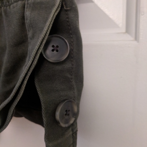 Quality Loft Military-Style Dark Green Jacket - Picture 5 of 9